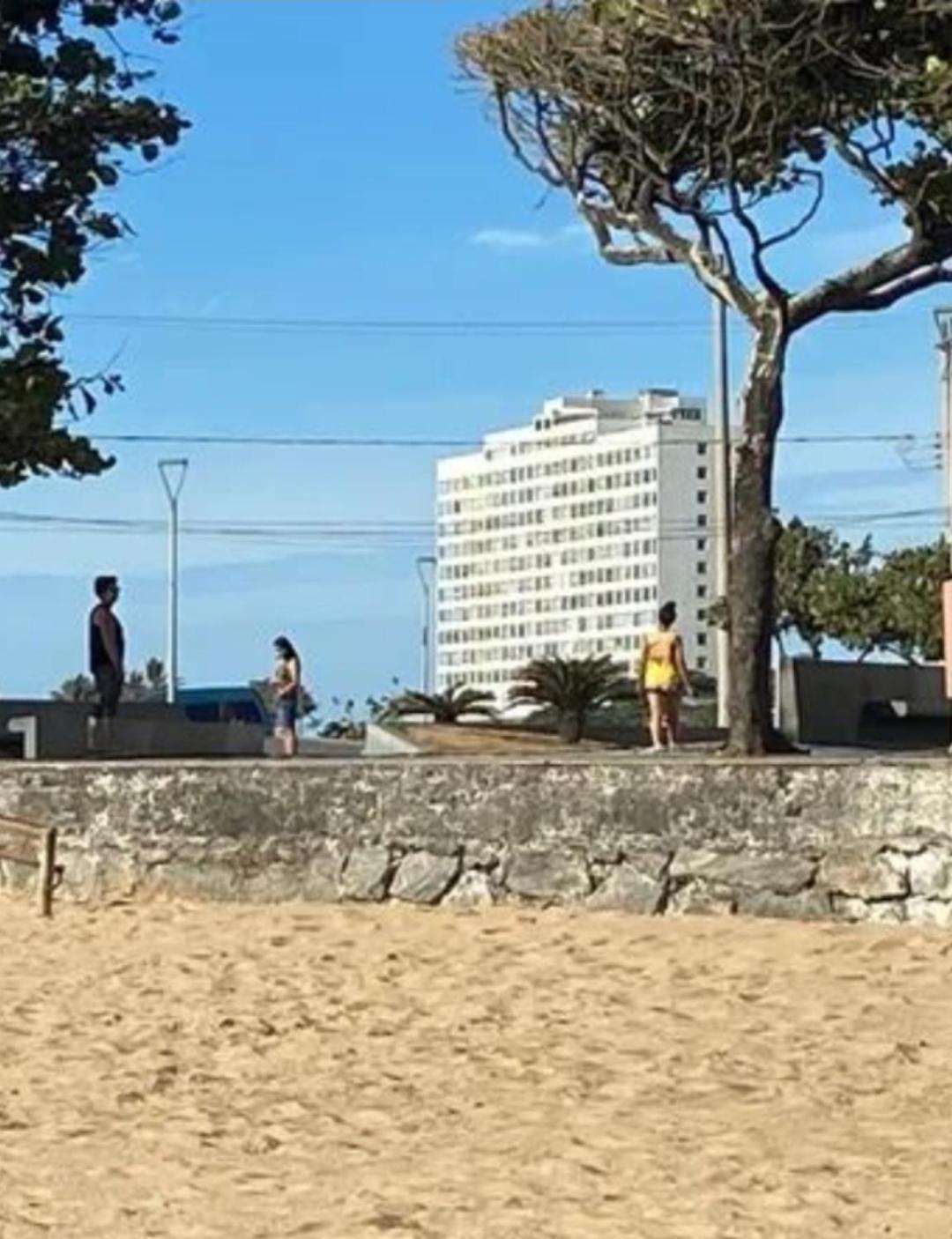 Guarapari Com Elevador, Reformado, Wi-Fi, Tv Com Smart, Vista E Estacionamento Apartamento Exterior foto